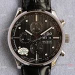 Swiss Replica MIDO Multifort Chronograph 44mm Watch Stainless Steel Asia7750